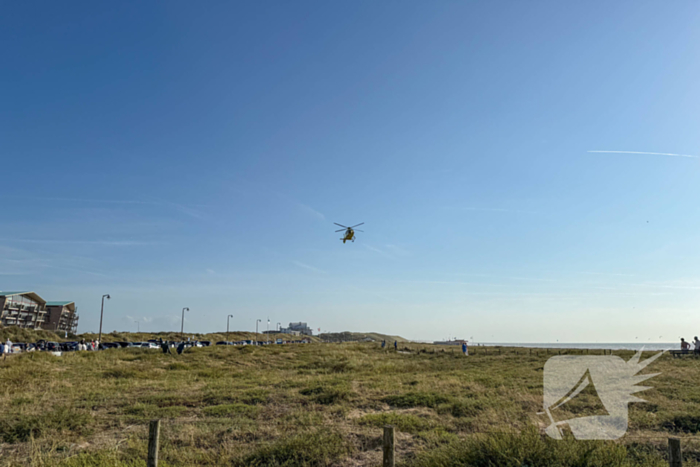 Traumahelikopter en reddingsbrigade gealarmeerd