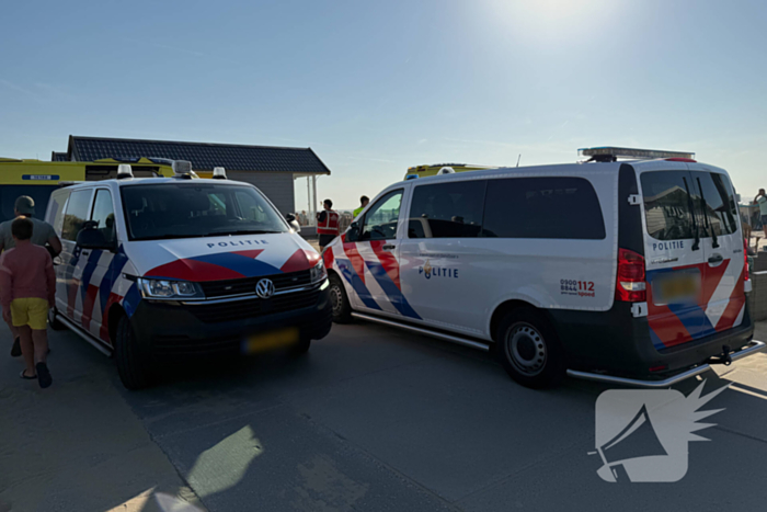 Traumahelikopter en reddingsbrigade gealarmeerd