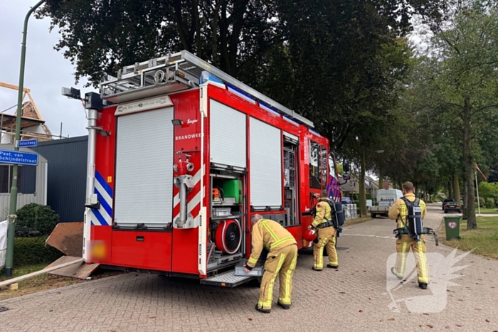 Gaslekkage tijdens werkzaamheden onder controle