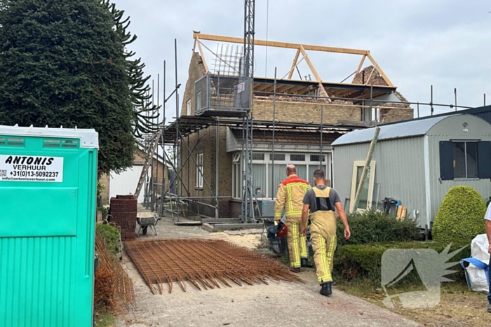 Gaslekkage tijdens werkzaamheden onder controle