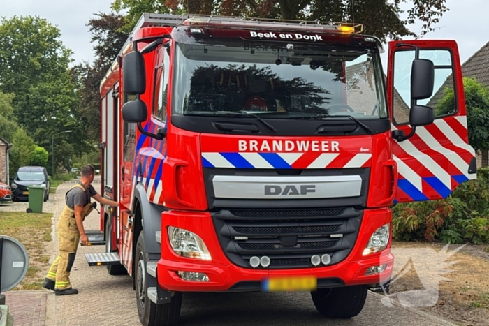 Gaslekkage tijdens werkzaamheden onder controle