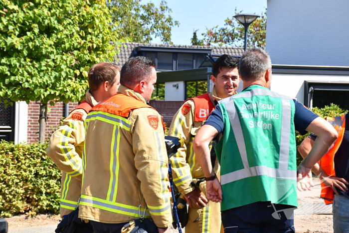 Vijf woningen ontruimd door lek