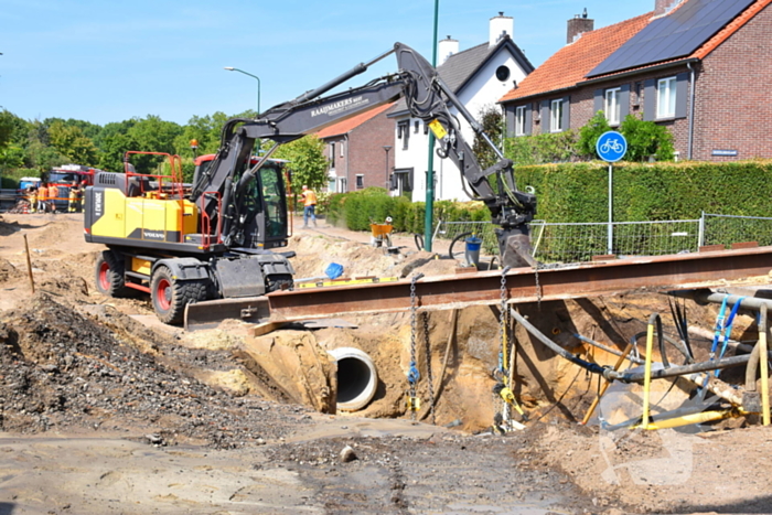 Vijf woningen ontruimd door lek