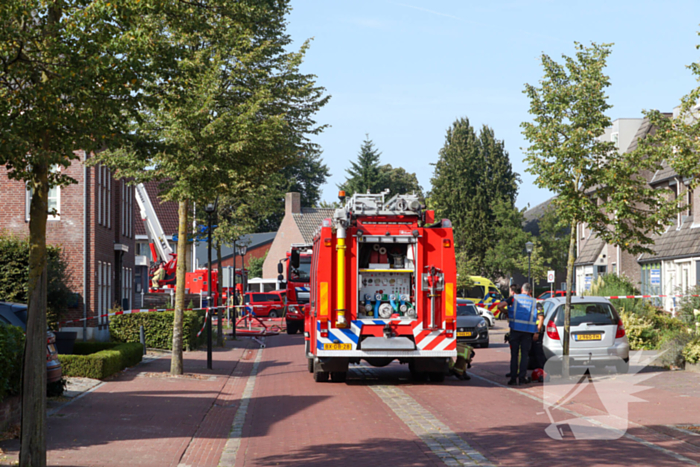 Brandweer massaal ingezet bij brand in cafetaria