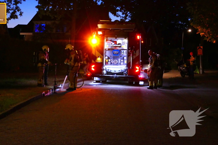 Brand in elektrische step snel geblust