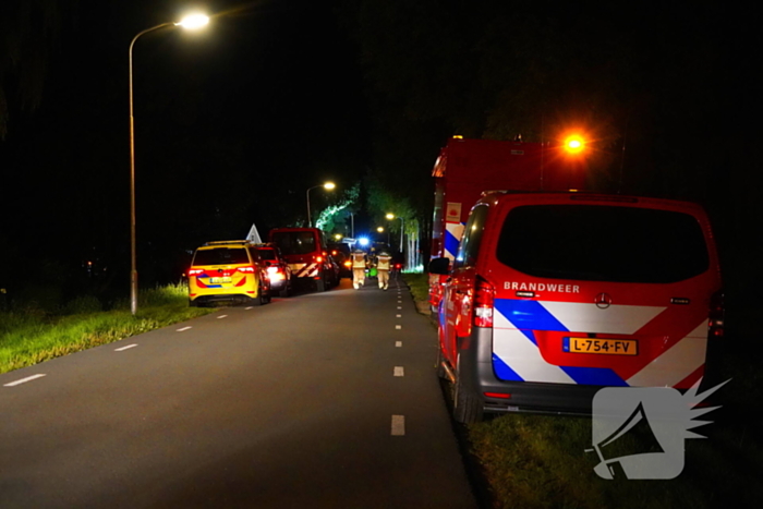 Veranda in lichterlaaie