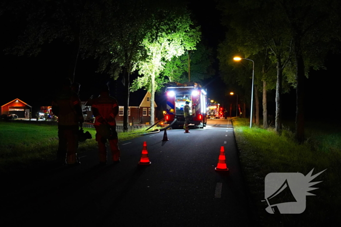 Veranda in lichterlaaie