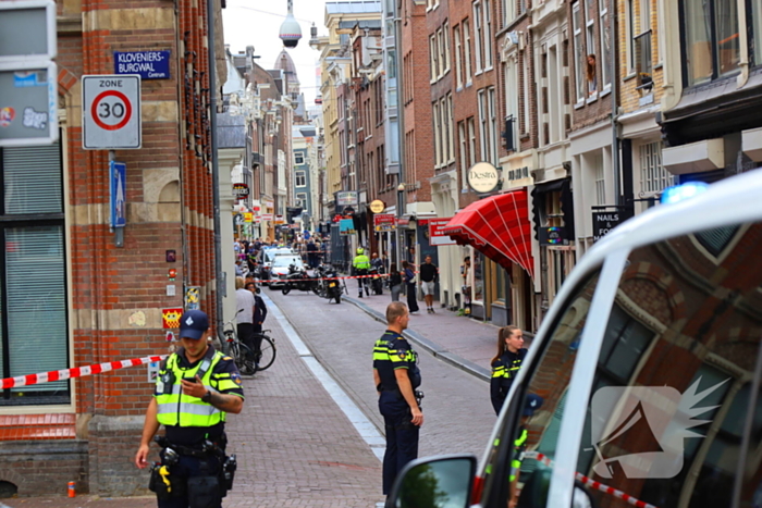 Steekincident leidt tot gewonde en grote politiemacht