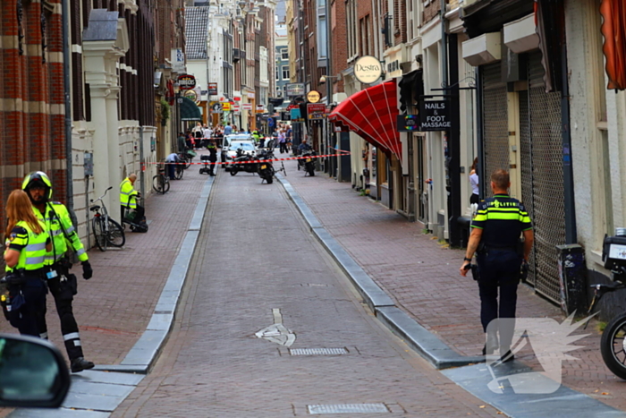 Steekincident leidt tot gewonde en grote politiemacht