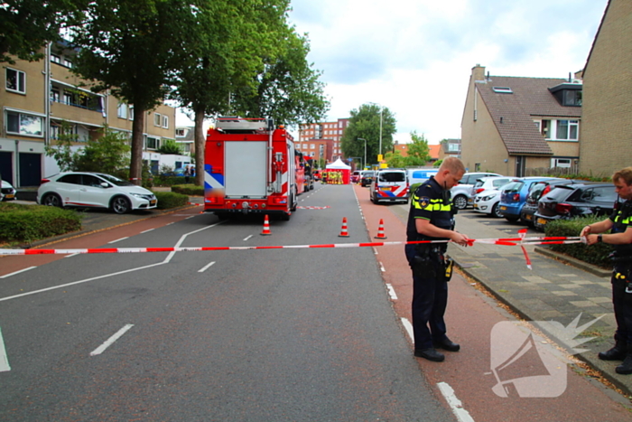 Ongeval tussen fietser en vrachtwagen