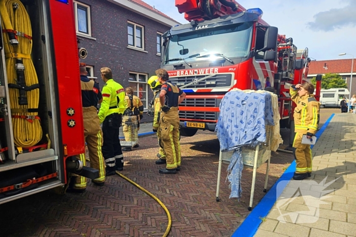 Woningbrand leidt tot grootschalige inzet