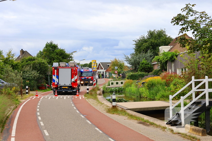 Woningbrand snel geblust met een gewonde