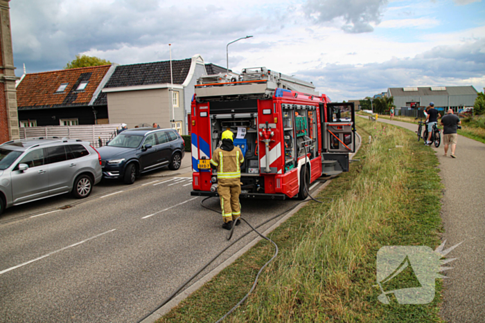 Brandweer voorkomt verdere schade bij keukenbrand