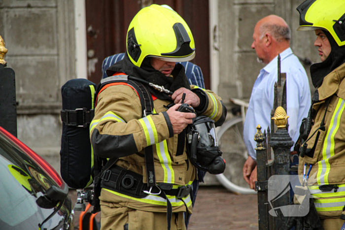 Brandweer voorkomt verdere schade bij keukenbrand