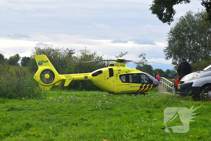 Traumahelikopter ingezet voor medisch incident
