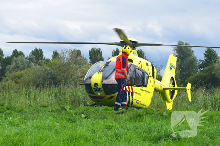 Traumahelikopter ingezet voor medisch incident