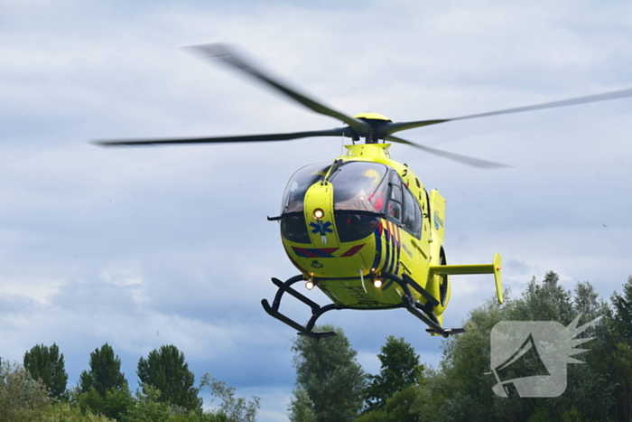 Traumahelikopter ingezet voor medisch incident