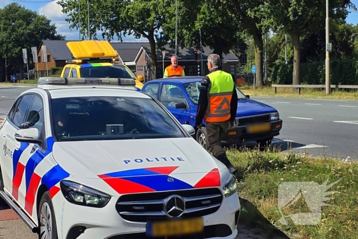 Fietser gewond bij verkeersongeluk