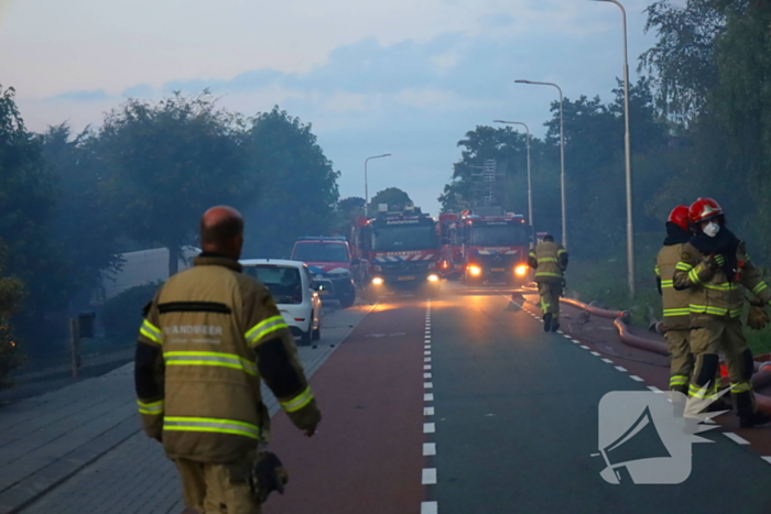 Industriebrand zorgt voor rookoverlast