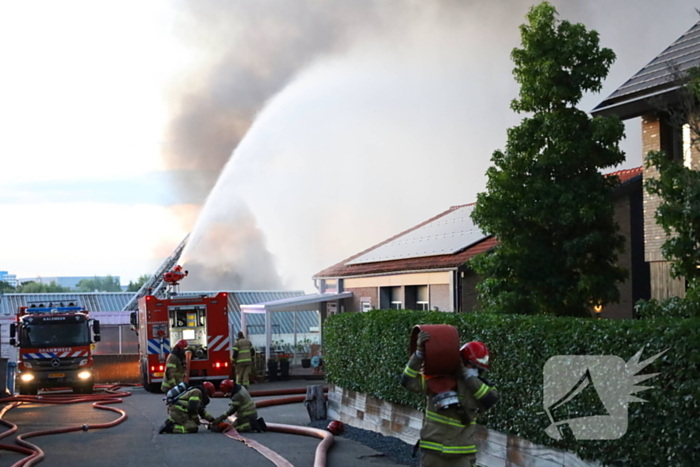 Industriebrand zorgt voor rookoverlast