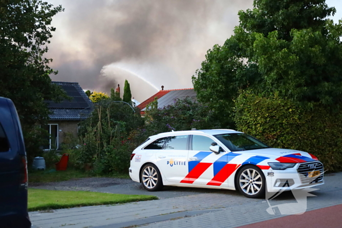 Industriebrand zorgt voor rookoverlast