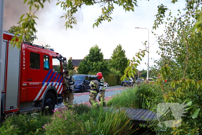 Industriebrand zorgt voor rookoverlast