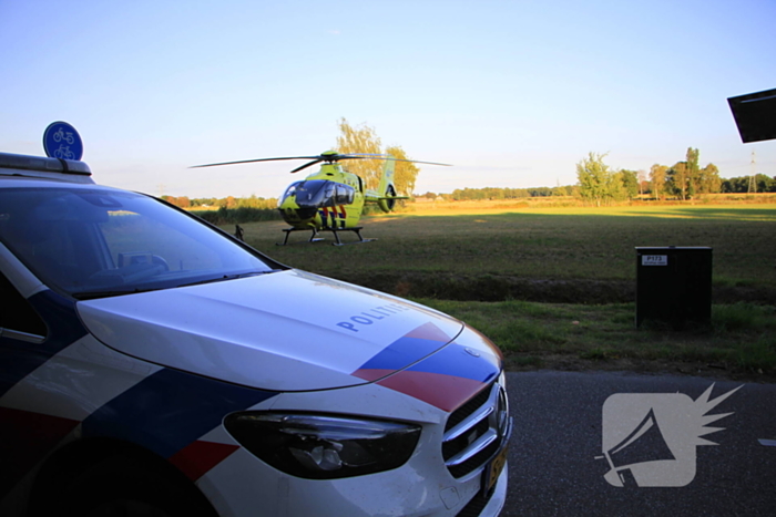 Traumahelikopter ingezet voor incident