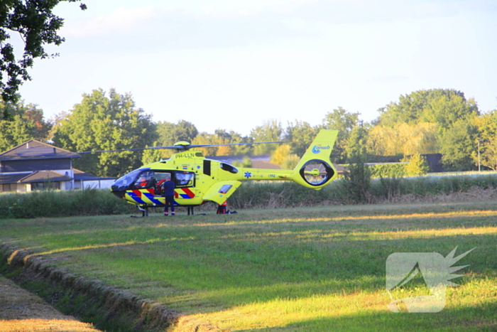 Traumahelikopter ingezet voor incident