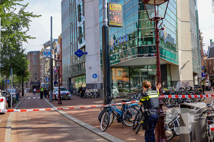 Verdacht pakketje ontdekt voor politiebureau