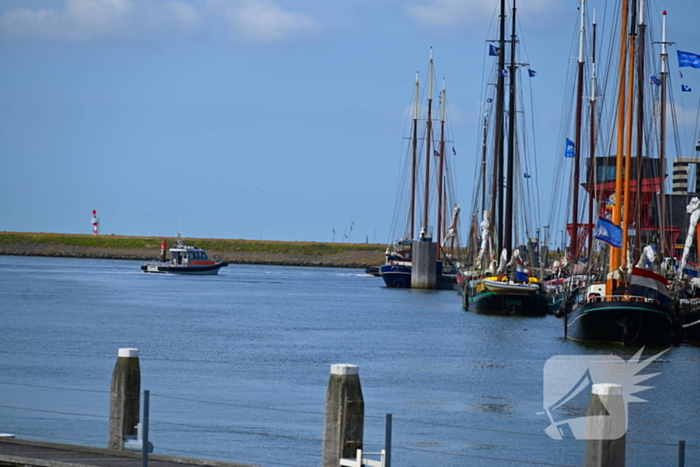 Machinekamer in brand, snelle actie