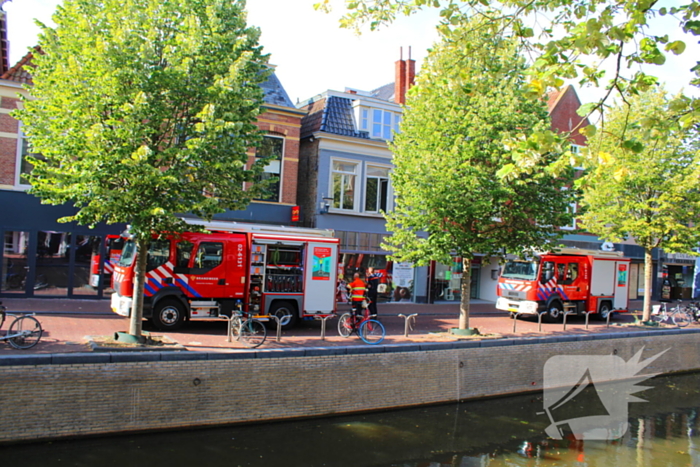 Brand vergt snelle inzet in winkel
