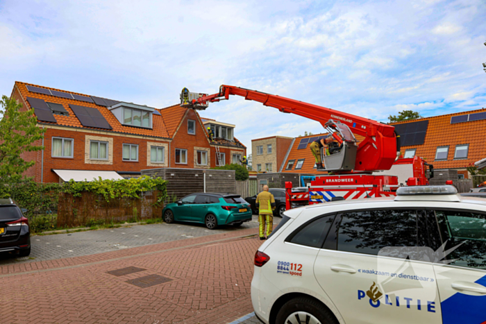 Woningbrand leidt tot ontruiming en grote hulpverlening