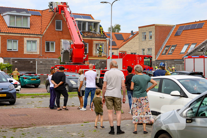 Woningbrand leidt tot ontruiming en grote hulpverlening