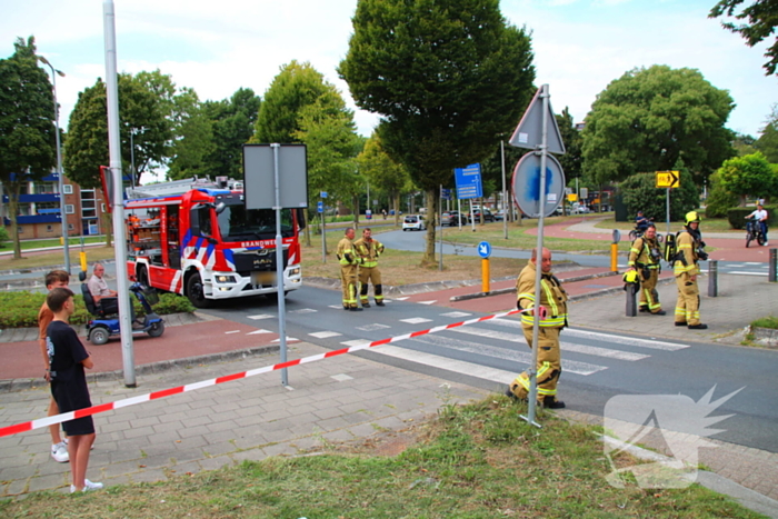 Gevaarlijke stoffen ontsnappen tijdens werk