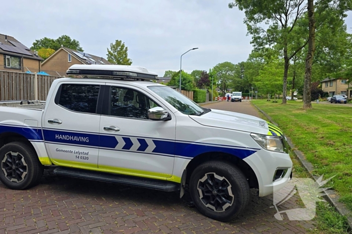 Buurtbewoners grijpen in bij lekkage