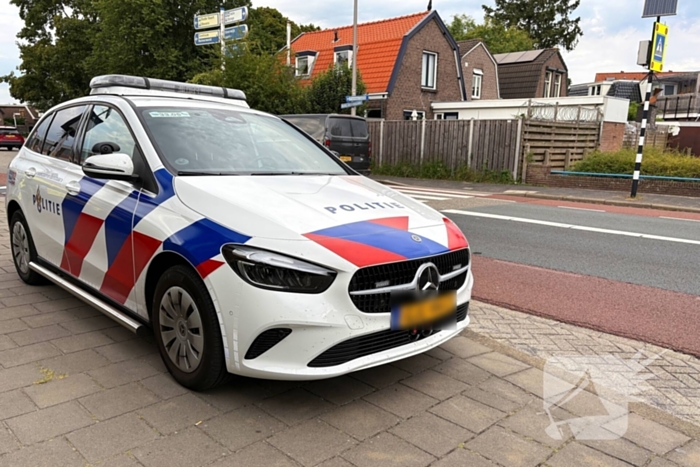 Fietser naar ziekenhuis na ongeval