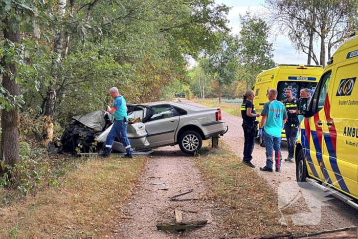 Ernstig ongeval met auto leidt tot gewonden