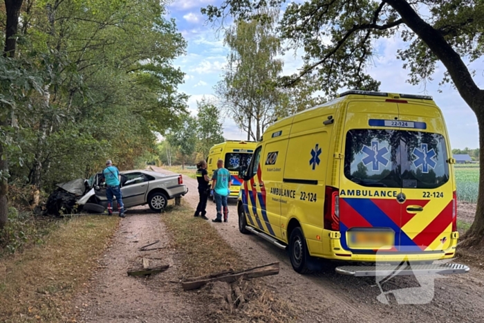 Ernstig ongeval met auto leidt tot gewonden