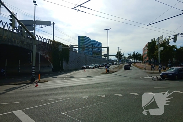Fietser gewond bij aanrijding
