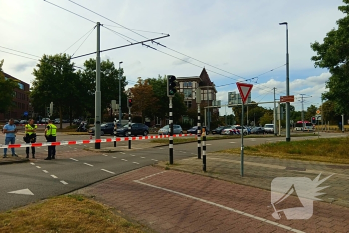 Fietser gewond bij aanrijding