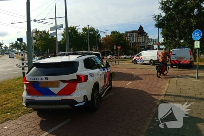 Fietser gewond bij aanrijding