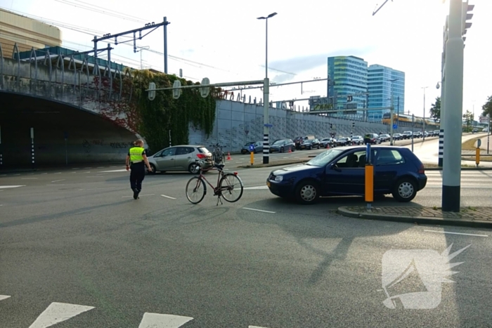 Fietser gewond bij aanrijding