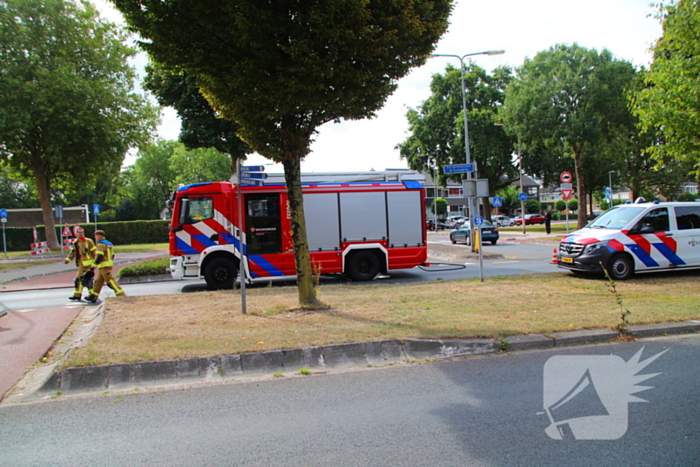 Spoedinzet door sterke gaslucht