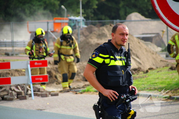 Spoedinzet door sterke gaslucht