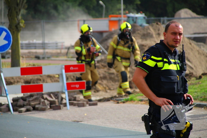 Spoedinzet door sterke gaslucht