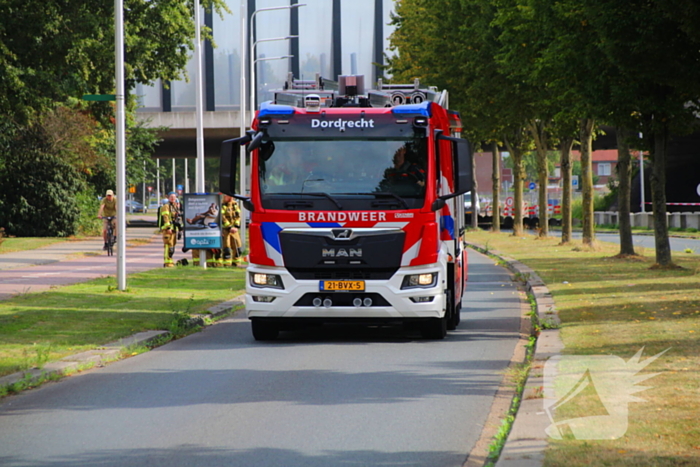 Spoedinzet door sterke gaslucht