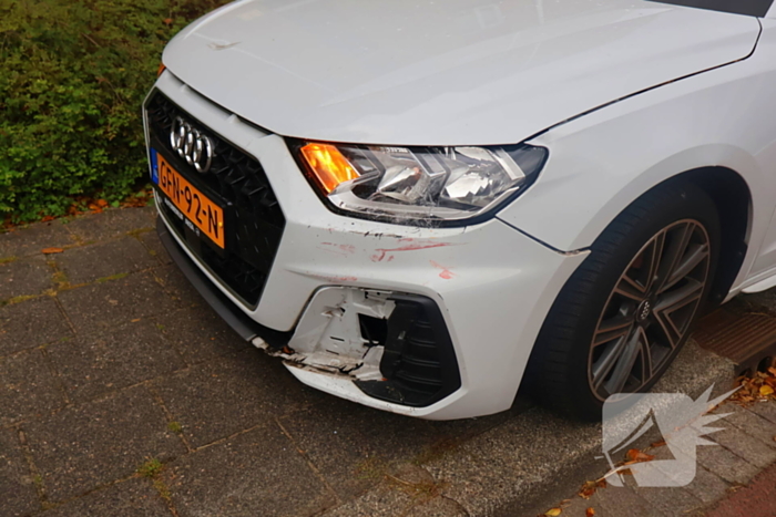 Scooterrijder en automobilist betrokken bij ongeval