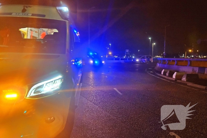 Auto verliest controle na lachgasgebruik