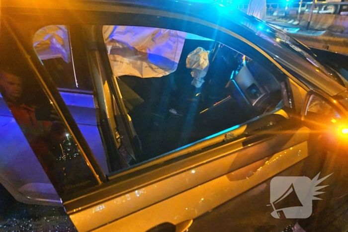 Auto verliest controle na lachgasgebruik