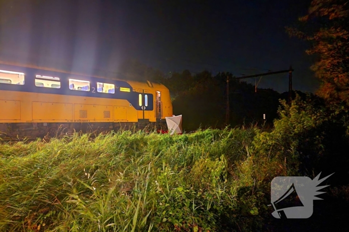 Treinverkeer gestremd door aanrijding